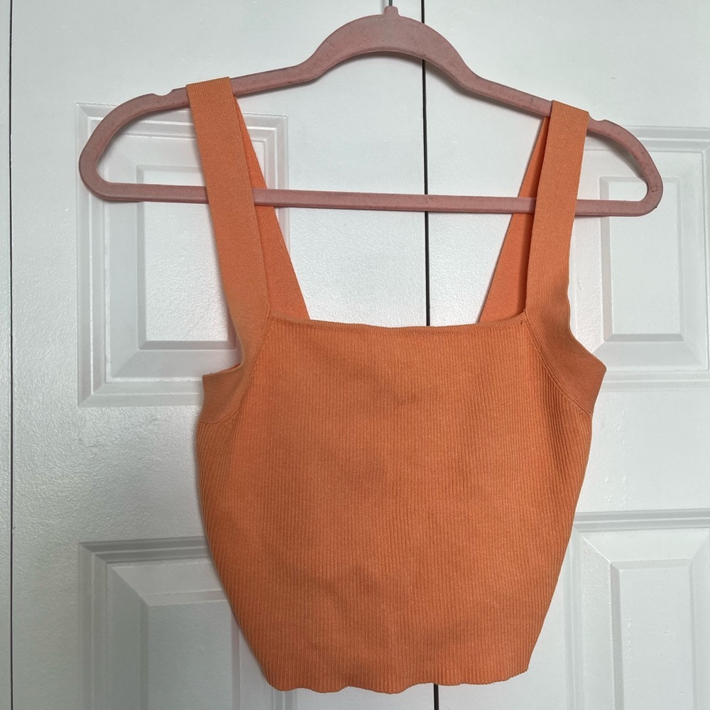 ZARA orange top/ Size M / perfect for summer